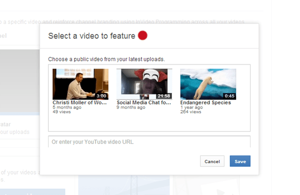 select video